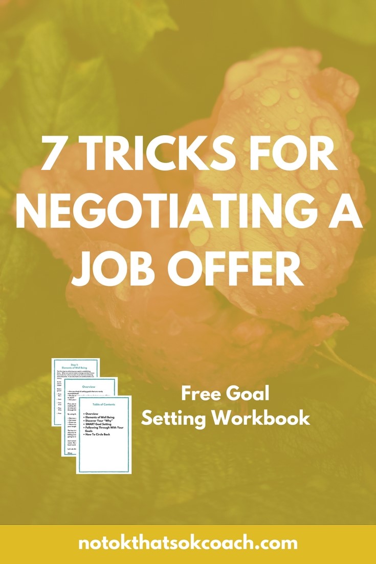 7 Tricks to Negotiating a Job Offer
