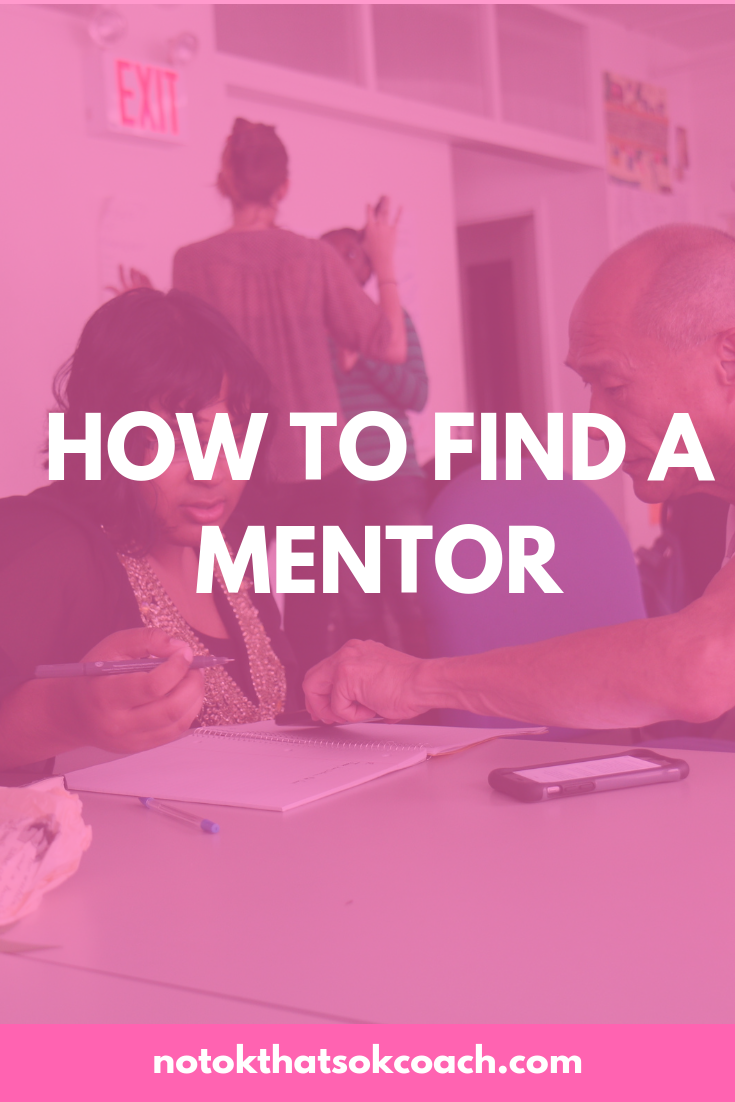 How to find a mentor
